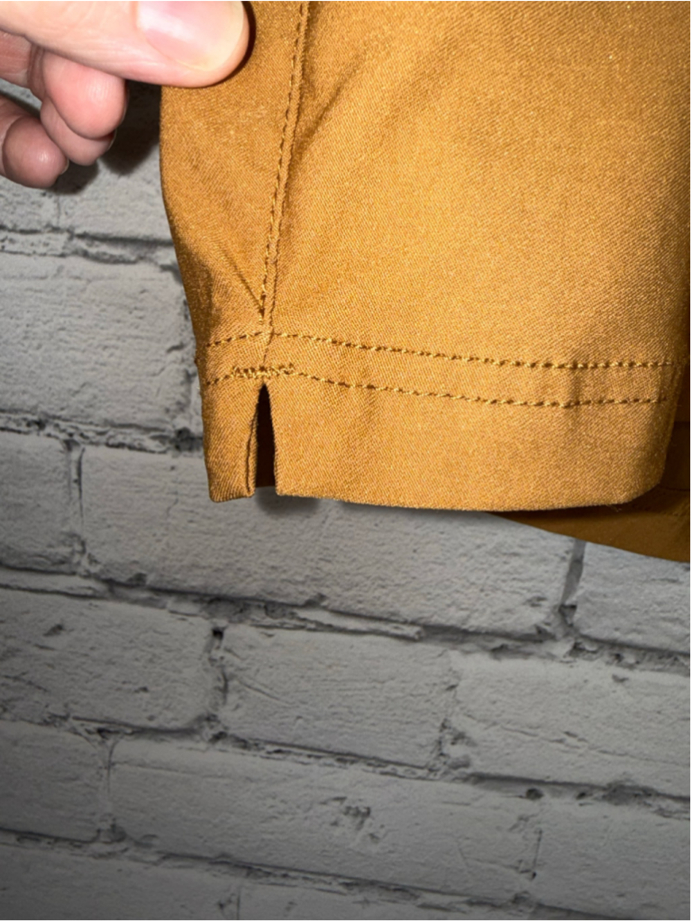 Women's Prana Shorts size 20W Mustard Yellow Halle Short Plus II 7’ Inseam NWT - Picture 9 of 16